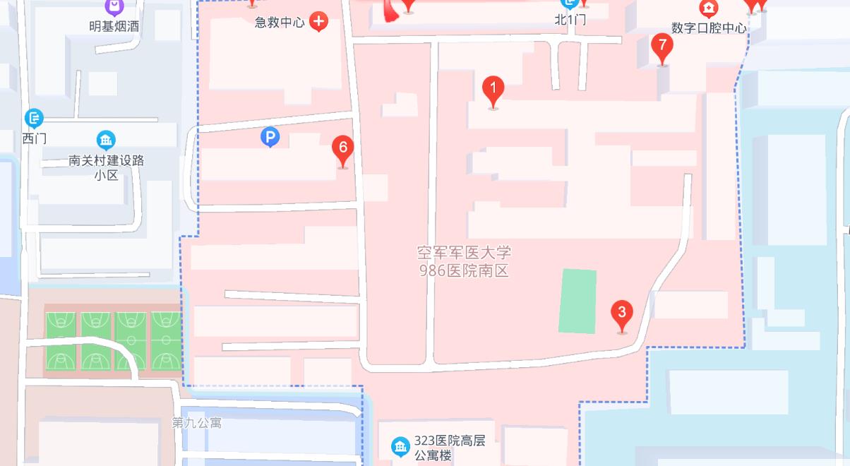 西安市碑林區(qū)建設路西段中國人民解放軍空軍軍醫(yī)大學